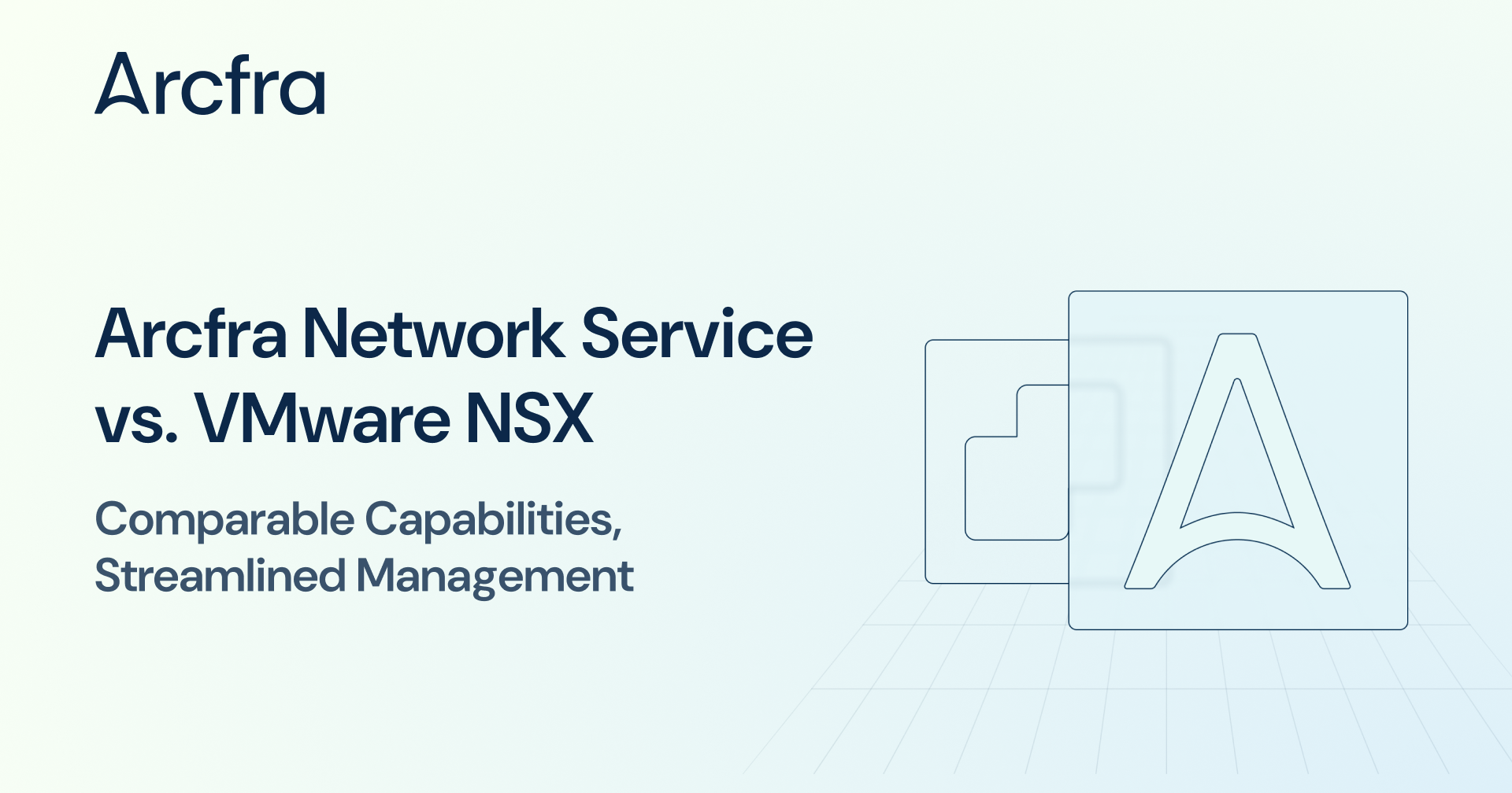 Arcfra Network Service vs. VMware NSX: Comparable Capabilities