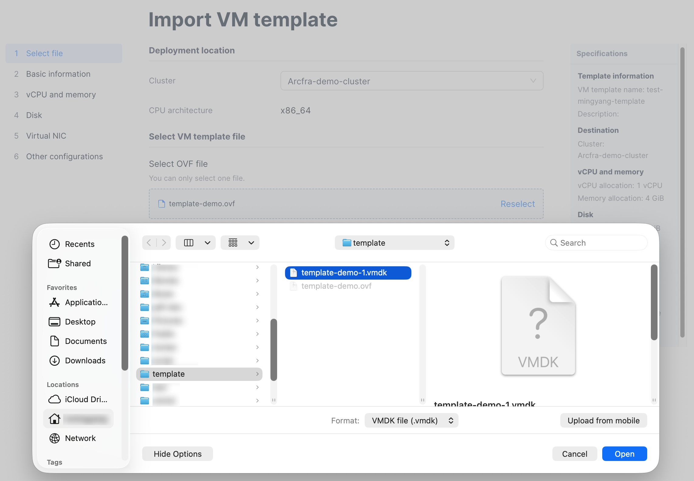 Prepare your virtual machine template | quick start guide | Arcfra Docs
